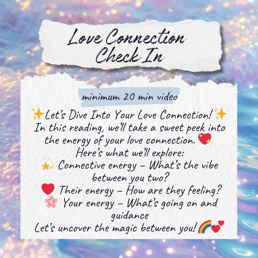 Love Connection Check In