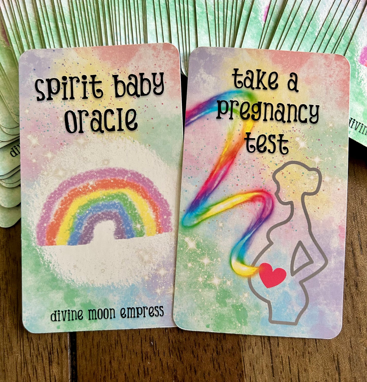 Spirit Baby Oracle Cards | 95-card Pregnancy, TTC & Spiritual Messages