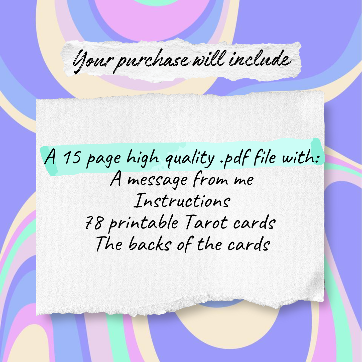 That's So Y2K Tarot - Printable Y2K Tarot Deck – Instant PDF Download | Digital DIY Tarot Cards | Early 2000s Aesthetic Vibes
