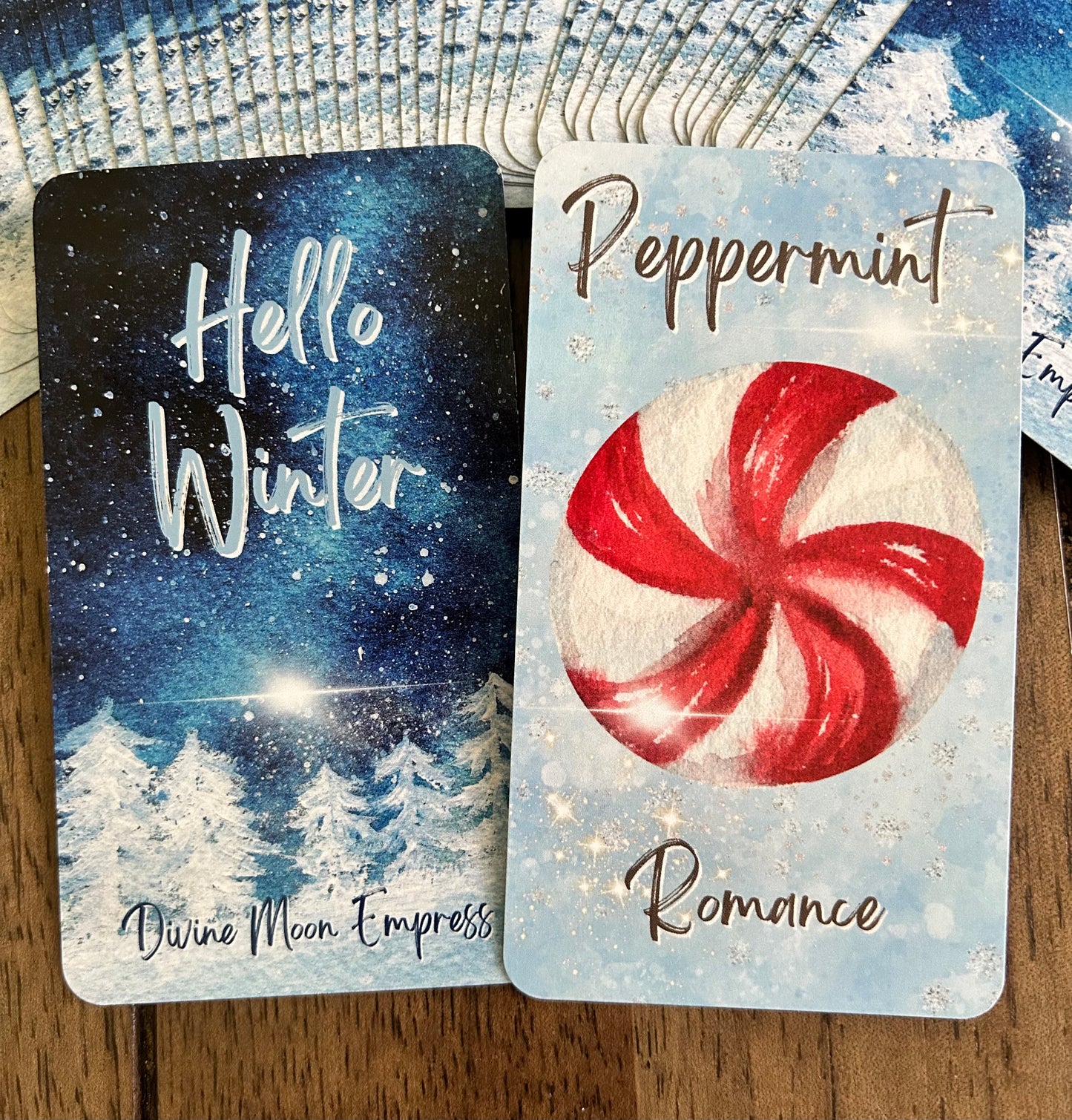 Hello Winter Oracle Deck | 50-Card Seasonal & Holiday Divination Deck for Love and Life