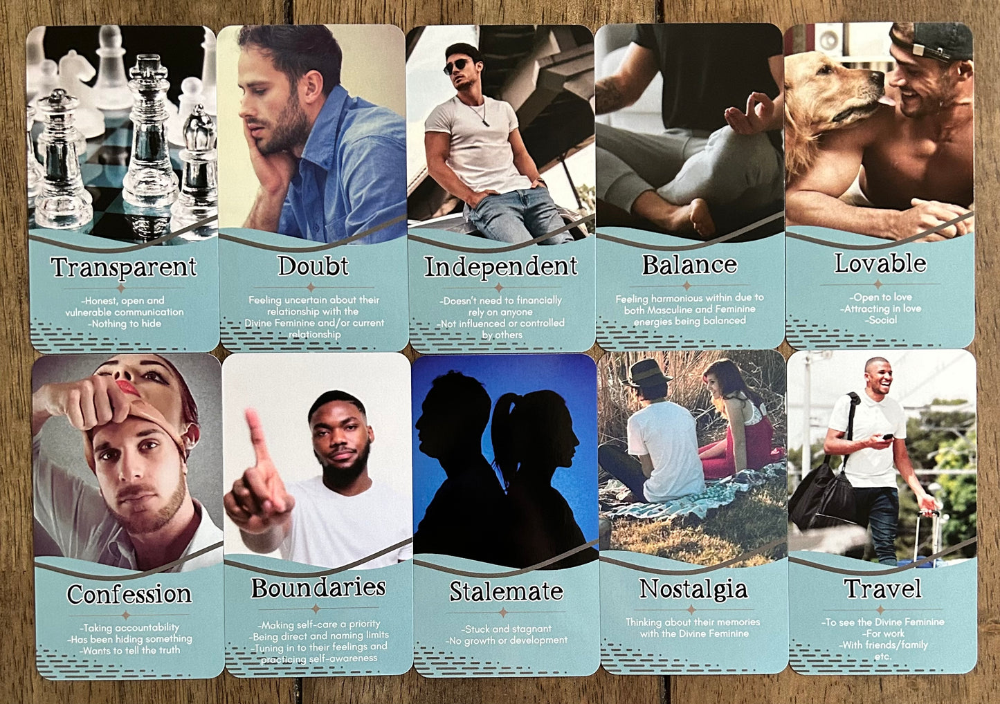 Journey to the Divine Masculine Oracle 2nd Edition