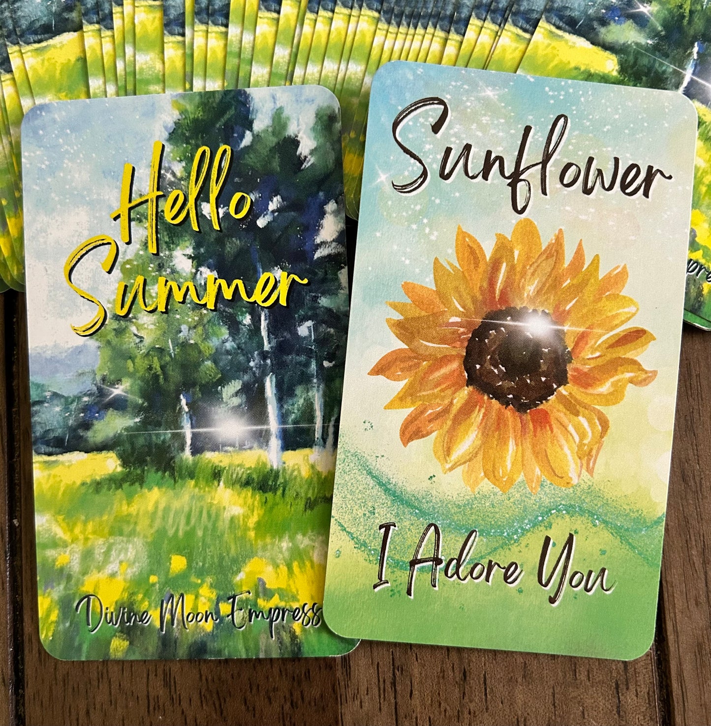Hello Summer Oracle Deck | 50-Card Seasonal & Holiday Divination Deck for Love and Life