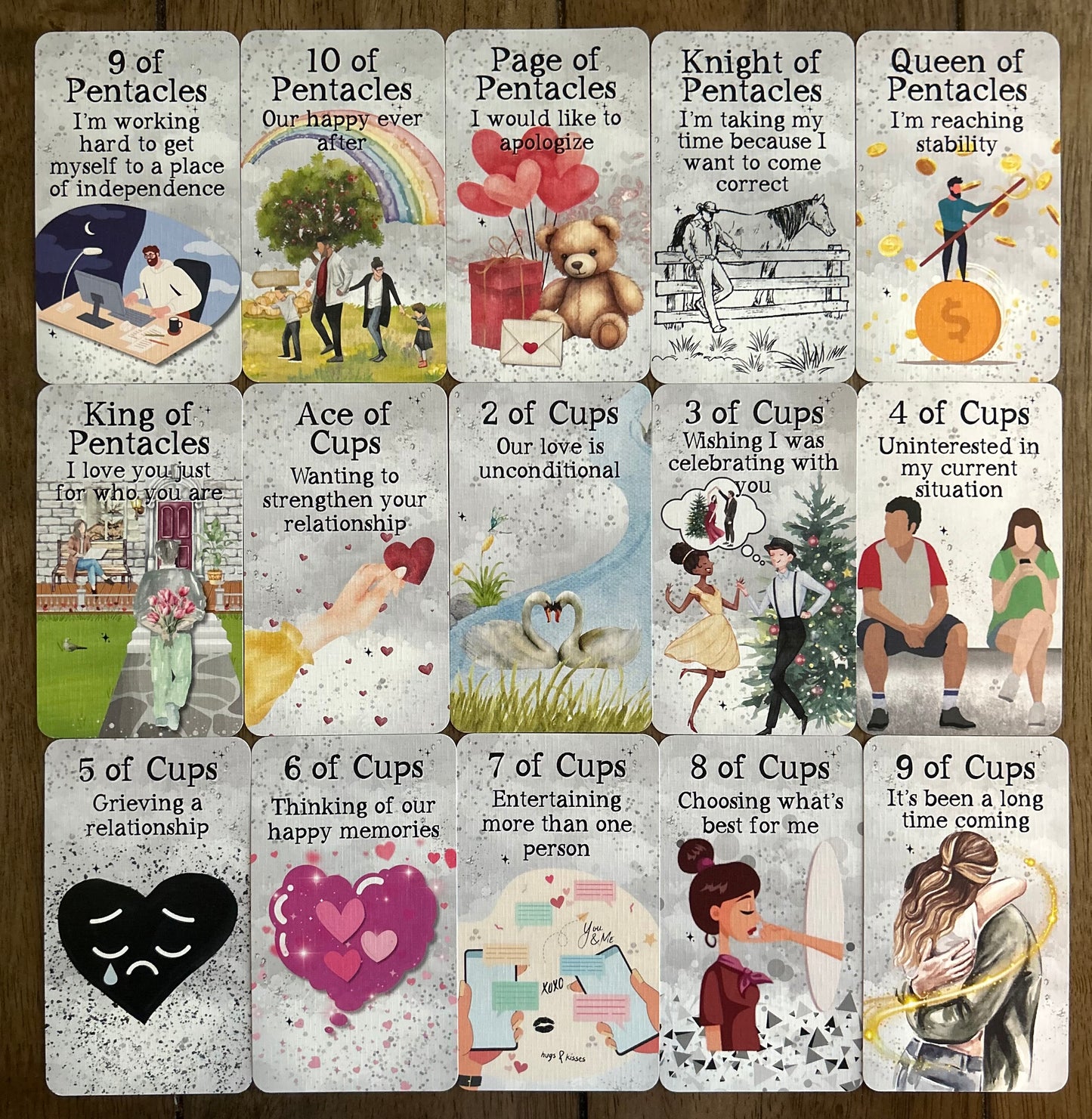 The Lovers Tarot In Separation