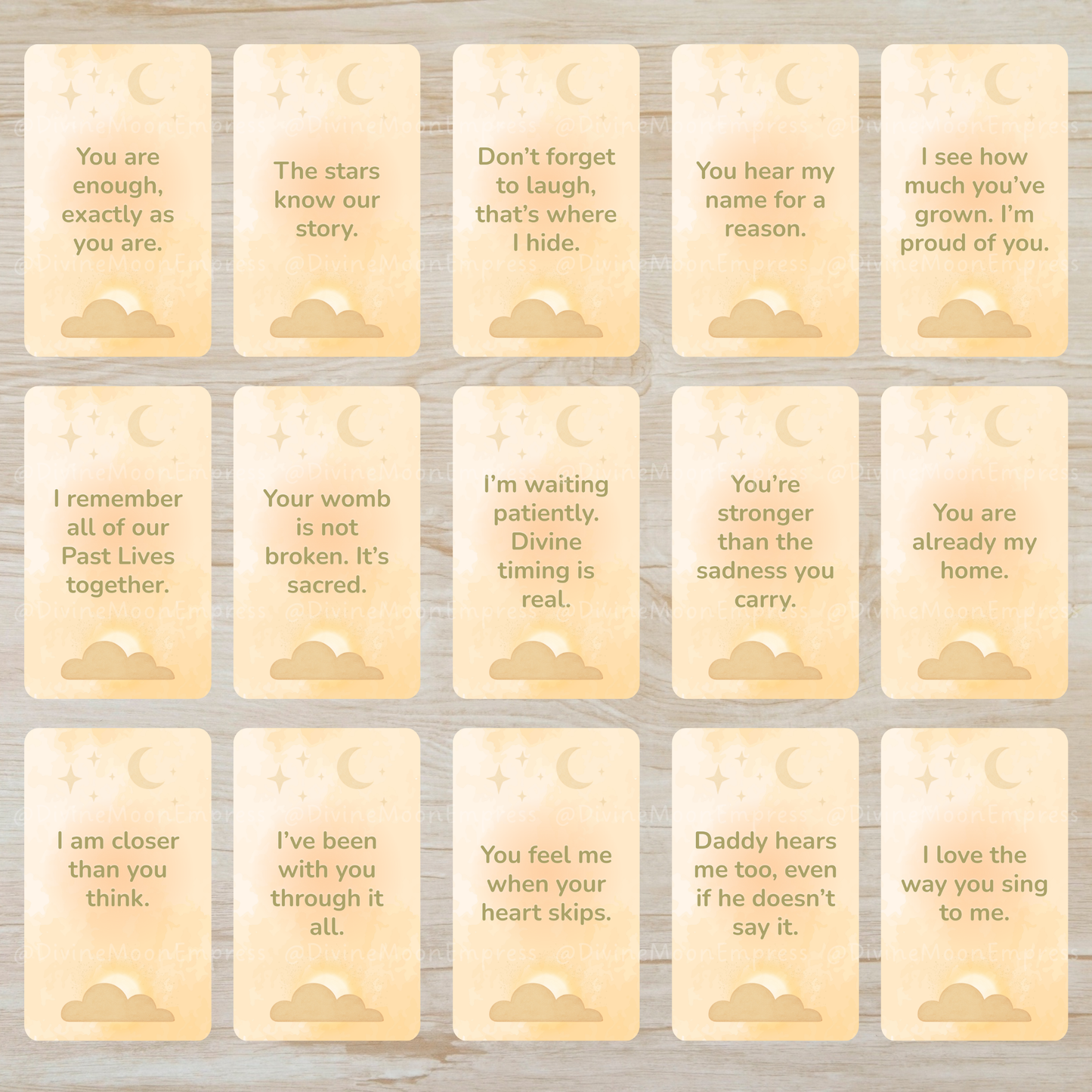 PRE-ORDER | Born of Love Oracle • Spirit Baby Guidance Deck • Messages and Signs • Intuition & Healing Cards