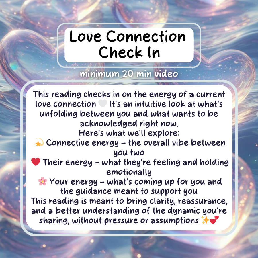 Love Connection Check In