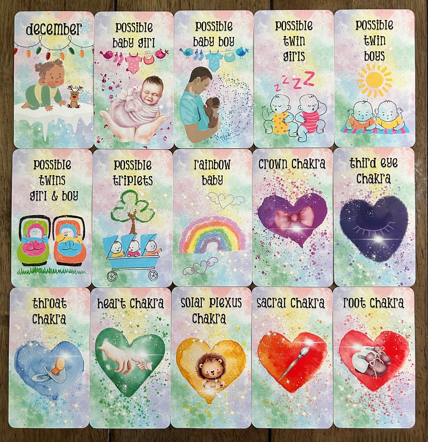 Spirit Baby Oracle Cards | 95-card Pregnancy, TTC & Spiritual Messages