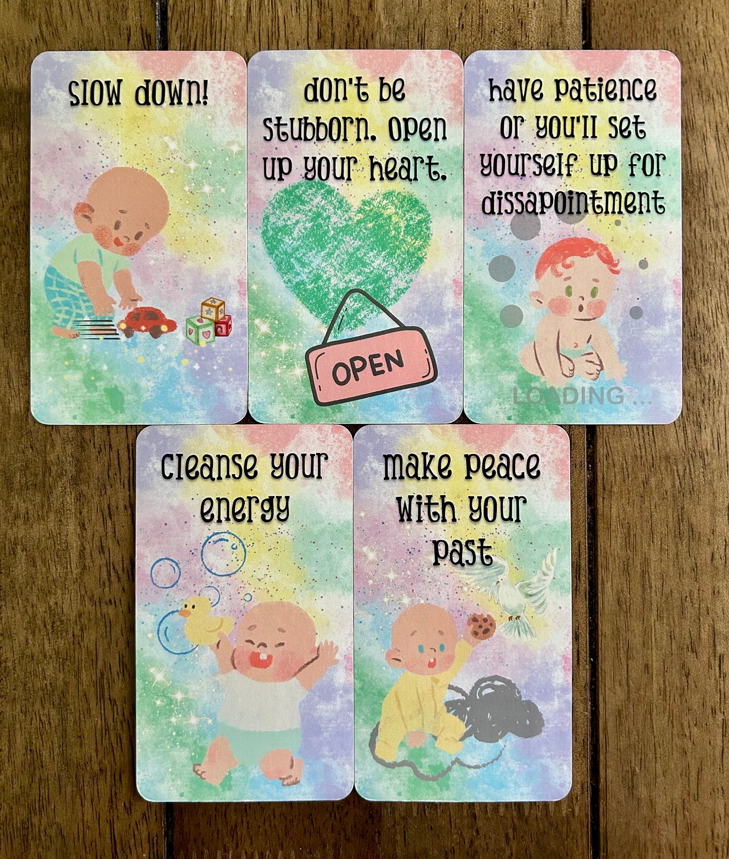 Spirit Baby Oracle Cards | 95-card Pregnancy, TTC & Spiritual Messages