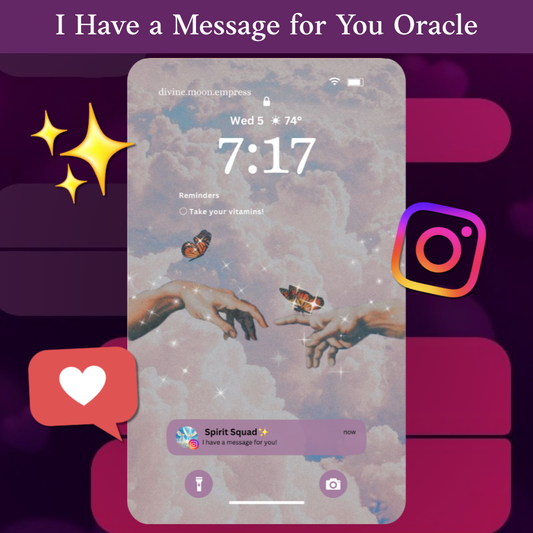 I Have a Message for You Oracle Deck | 78 Cards | Spirit Guide, Ancestor DM Style