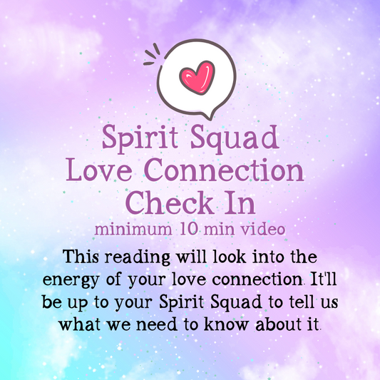 Spirit Squad Love Connection Check In