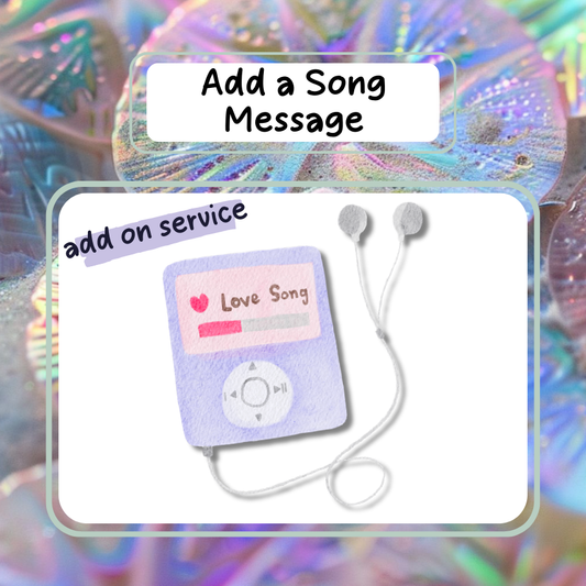 Add a Love Song Message to my Reading! -ADD ON