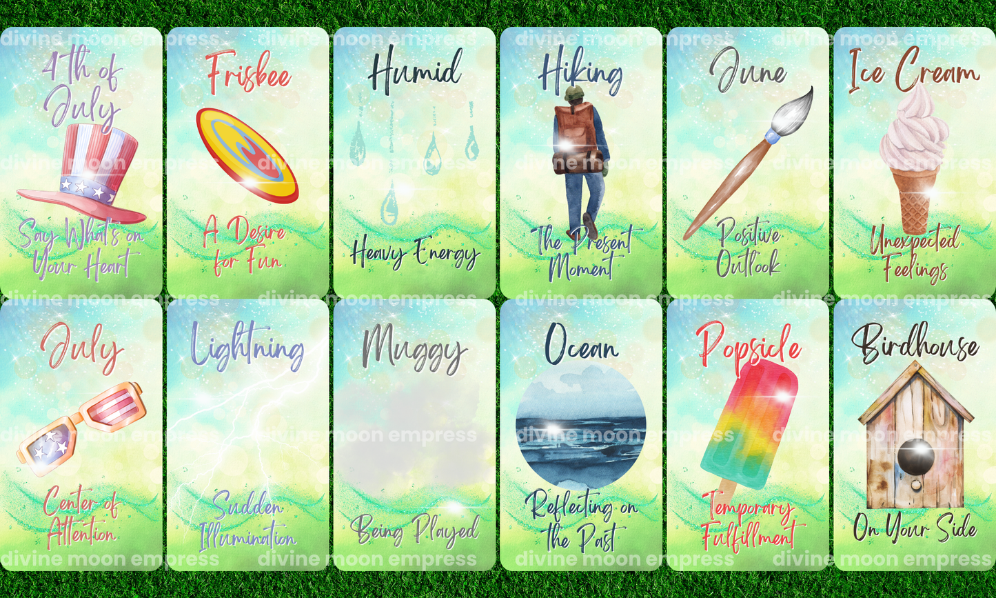 Hello Summer Oracle | 50-Cards