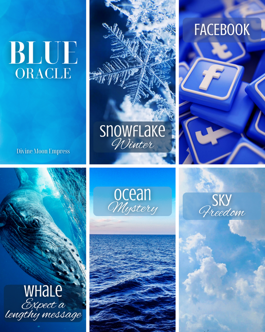 BLUE Oracle Deck **PRE-ORDER**