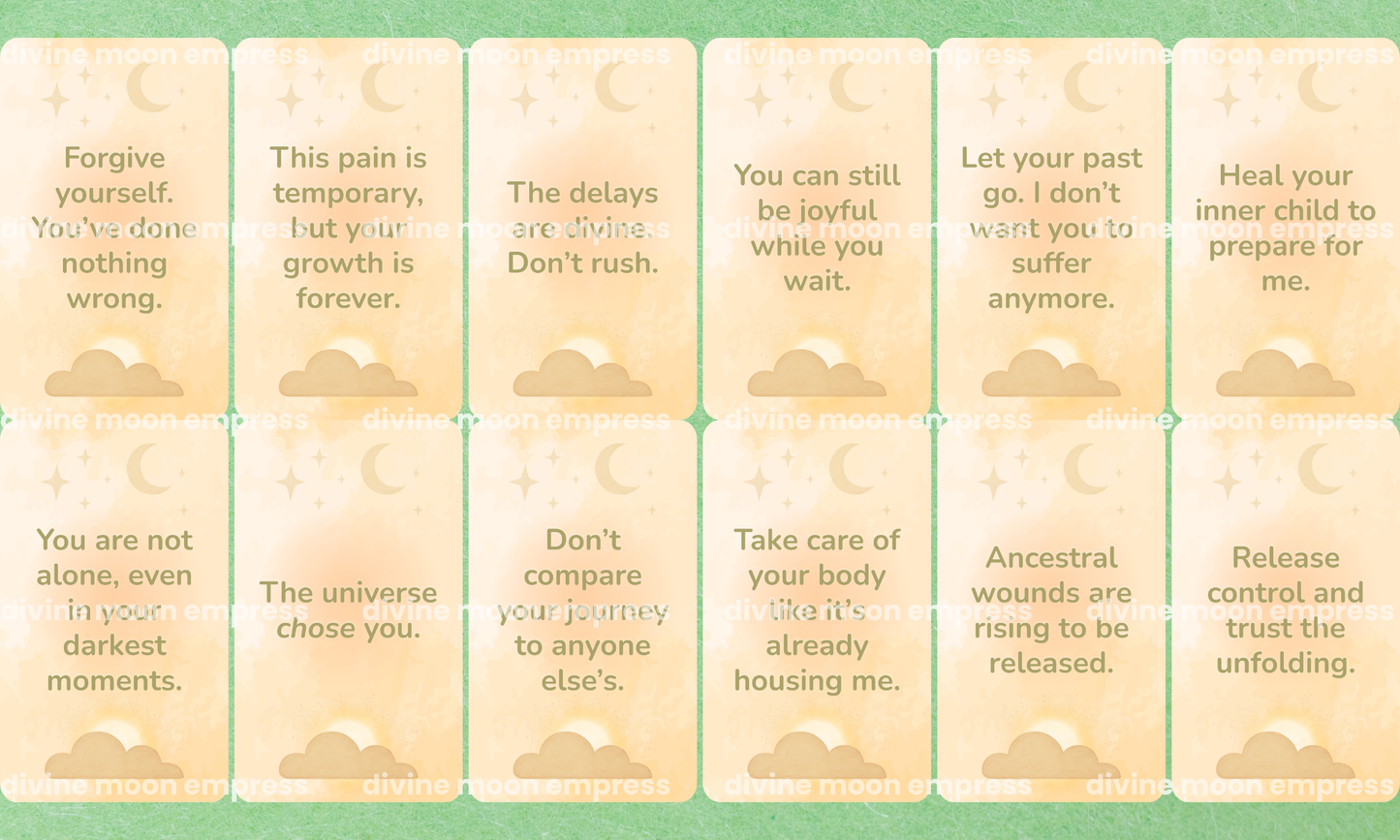 Born of Love Oracle | 78 Cards • Spirit Baby Guidance Deck