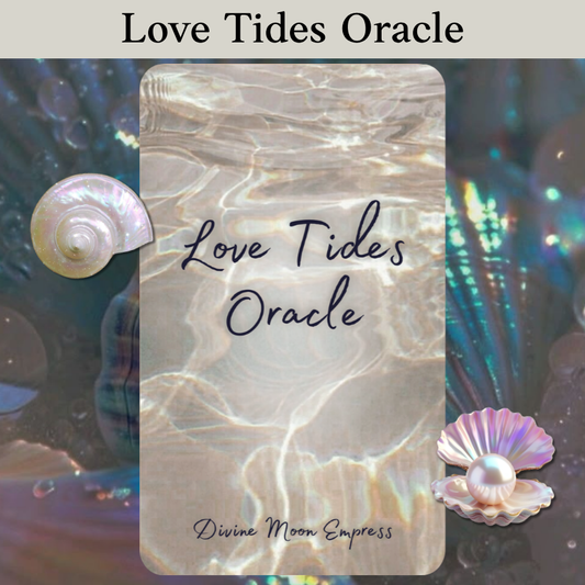 Love Tides Oracle | 78 Cards | Dating Feelings Deck
