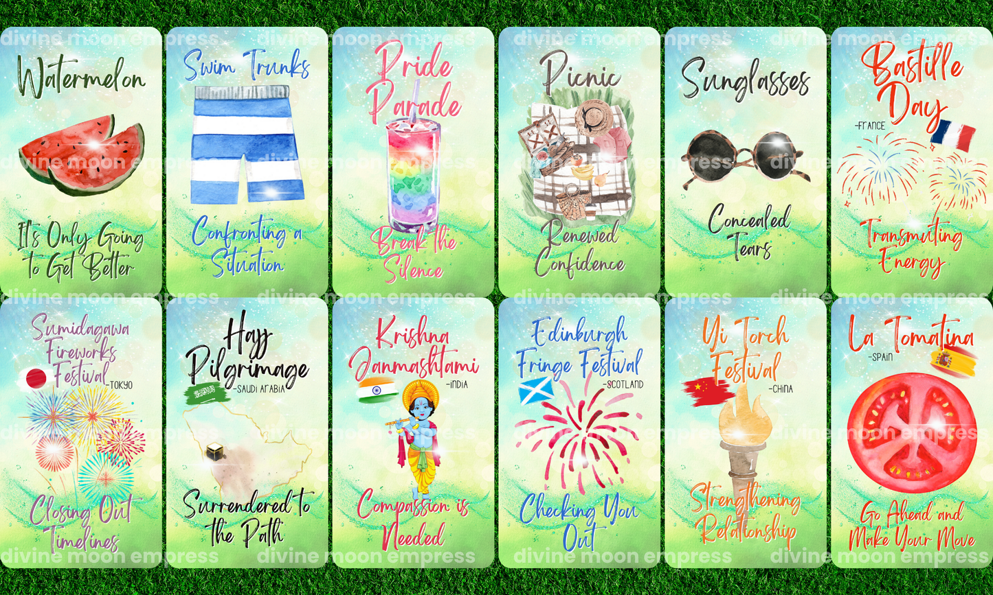 Hello Summer Oracle | 50-Cards