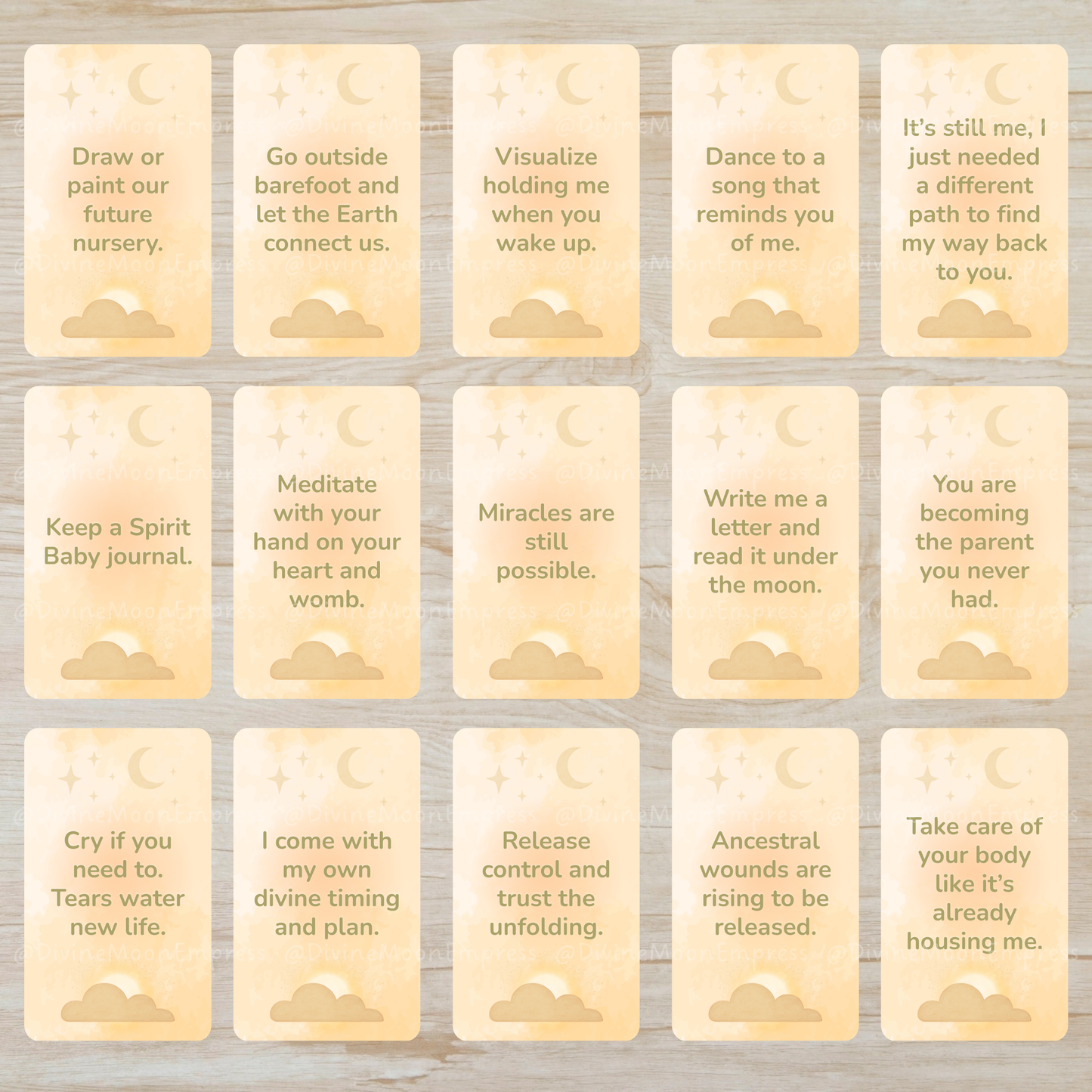 PRE-ORDER | Born of Love Oracle • Spirit Baby Guidance Deck • Messages and Signs • Intuition & Healing Cards