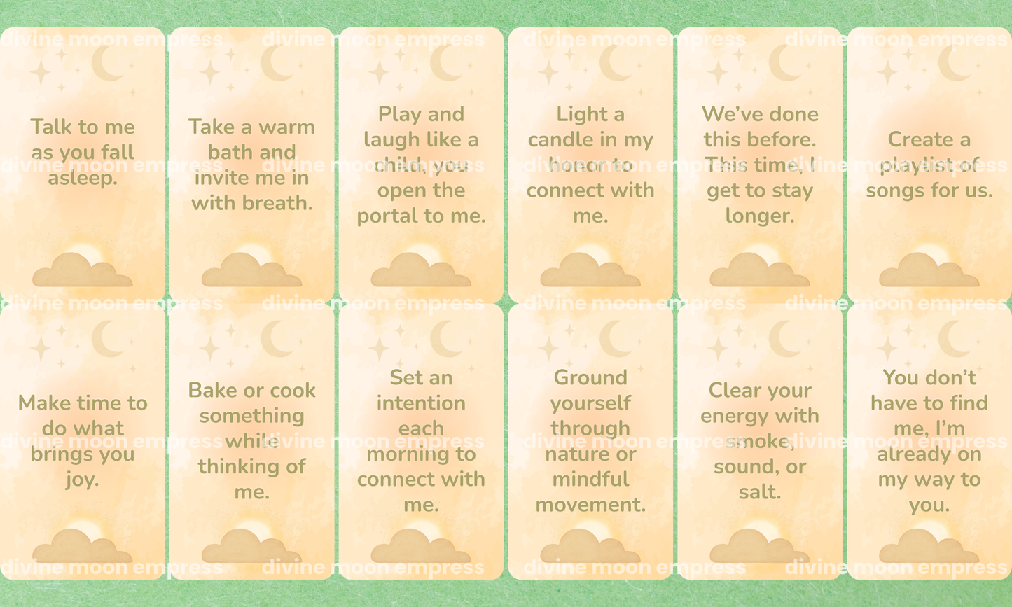 Born of Love Oracle | 78 Cards • Spirit Baby Guidance Deck