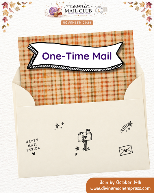Cosmic Mail Club (One-Time Mail)