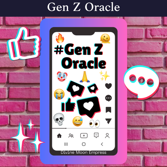 Gen Z Oracle | 54 Cards | TikTok Inspired Oracle for Intuitive Readings