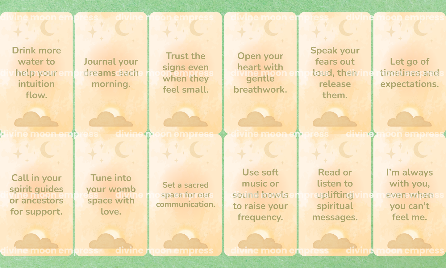 Born of Love Oracle | 78 Cards • Spirit Baby Guidance Deck