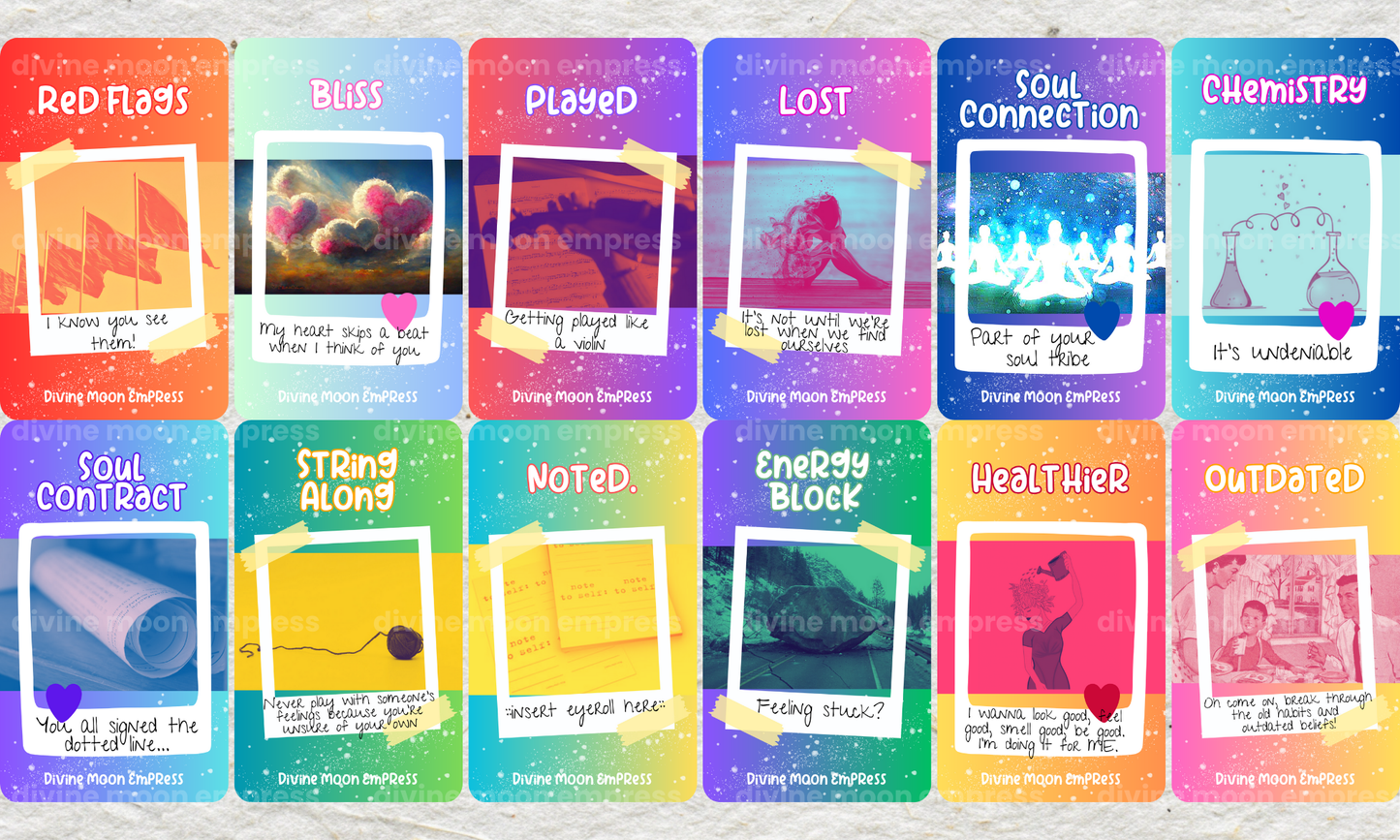 Girlll... Let Me Tell You!!! Oracle | 100 Cards | Real Talk Deck for Love, Truth & Healing