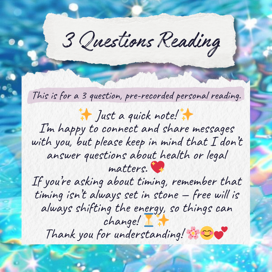 3 Questions Reading