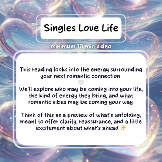 Singles Love Life Reading