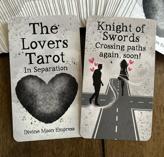 The Lovers Tarot In Separation