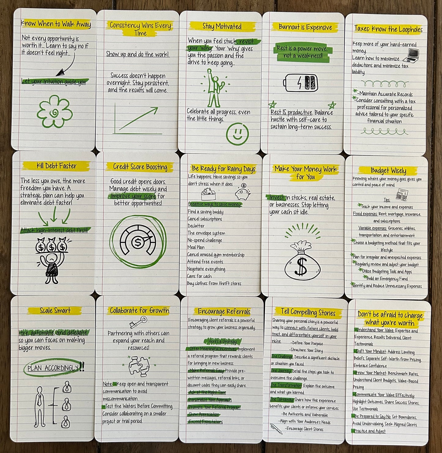 Makin’ Money Moves Oracle Deck - 55 Abundance Affirmation Cards for Entrepreneurs & Manifestation