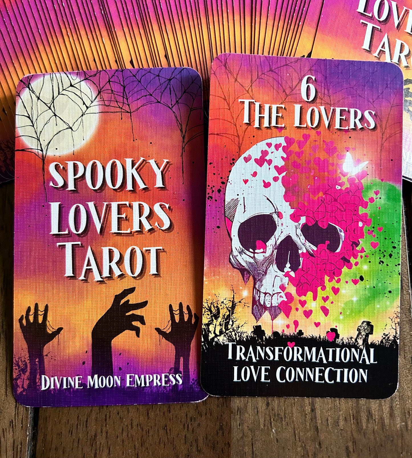 Spooky Lovers Tarot | Halloween Love & Relationship Deck