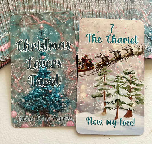 Christmas Lovers Tarot (Pink) **PRE-ORDER**