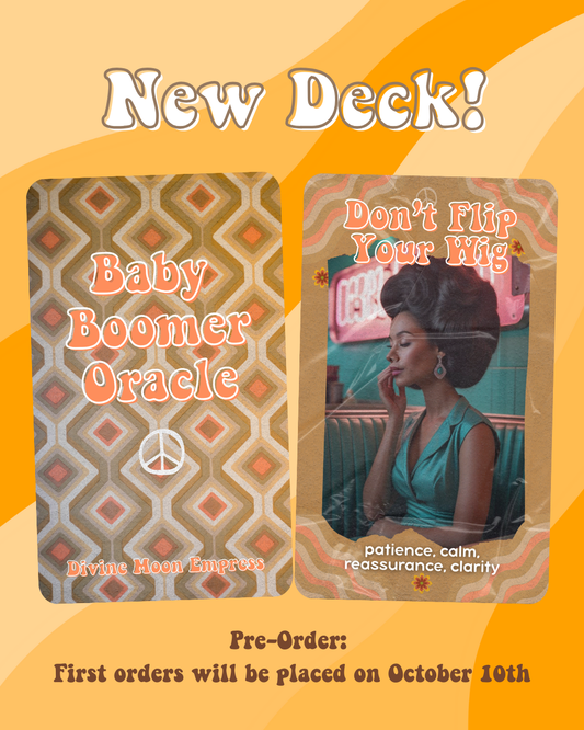 Baby Boomer Oracle Deck | 54- Retro Cards for Love, Life & Spiritual Guidance