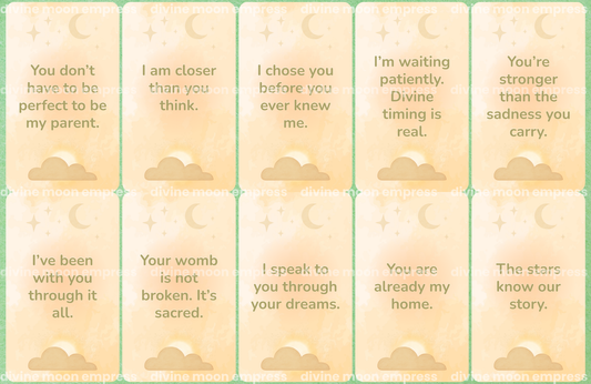 Born of Love Oracle | 78 Cards • Spirit Baby Guidance Deck