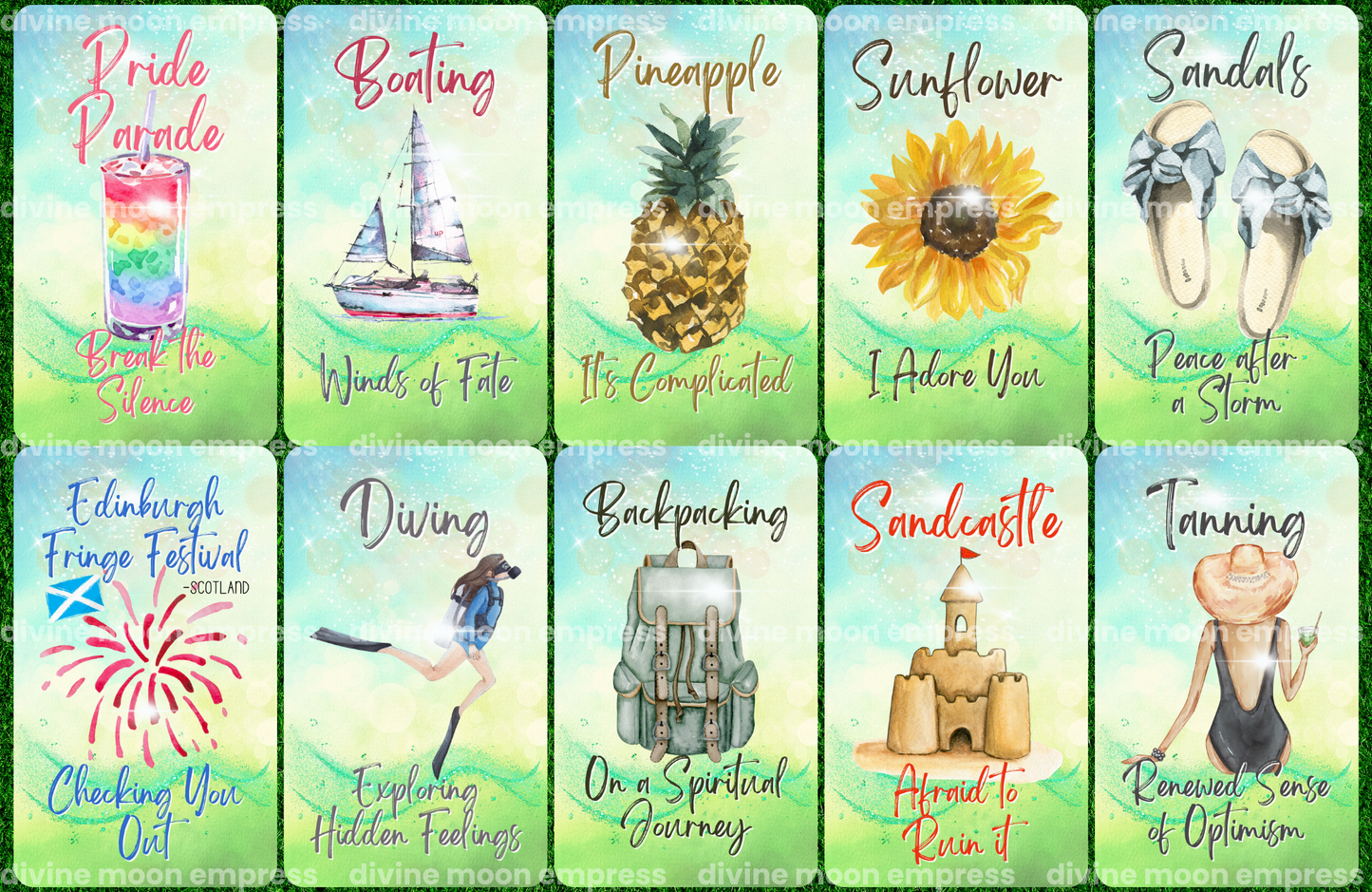 Hello Summer Oracle | 50-Cards