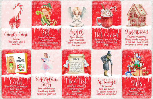 Baby it's Cold Outside Christmas Love Oracle Deck | 50 Cards