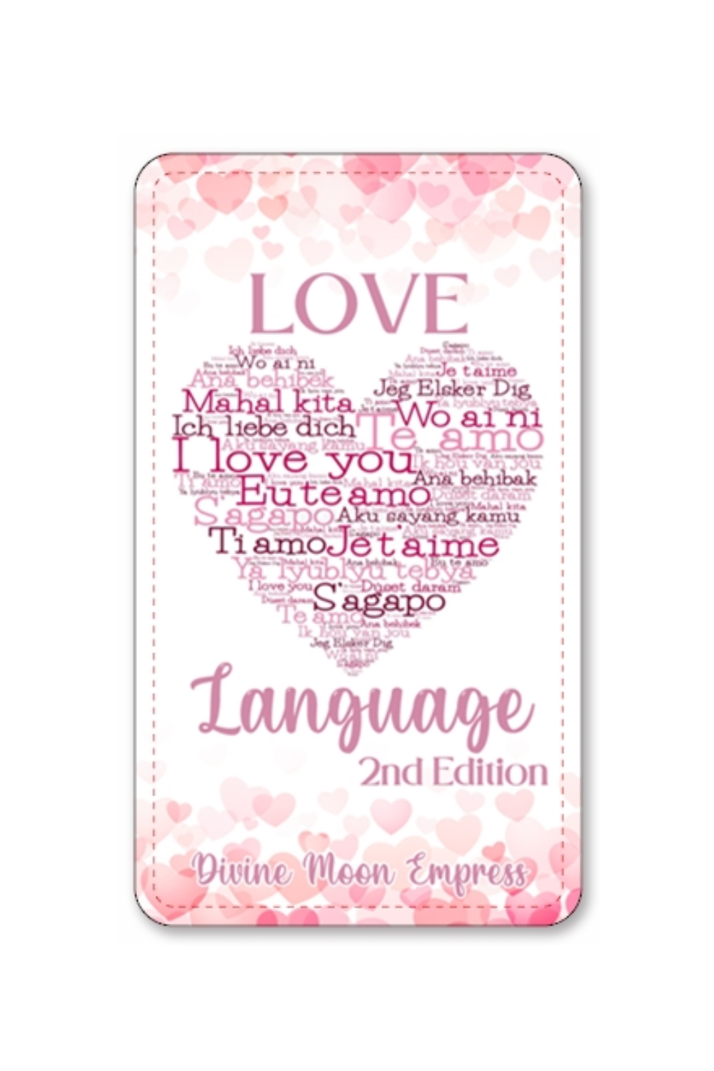Love Language Oracle 2nd Edition | 100 Cards | for Couples, Crushes & Intuitive Love Readings
