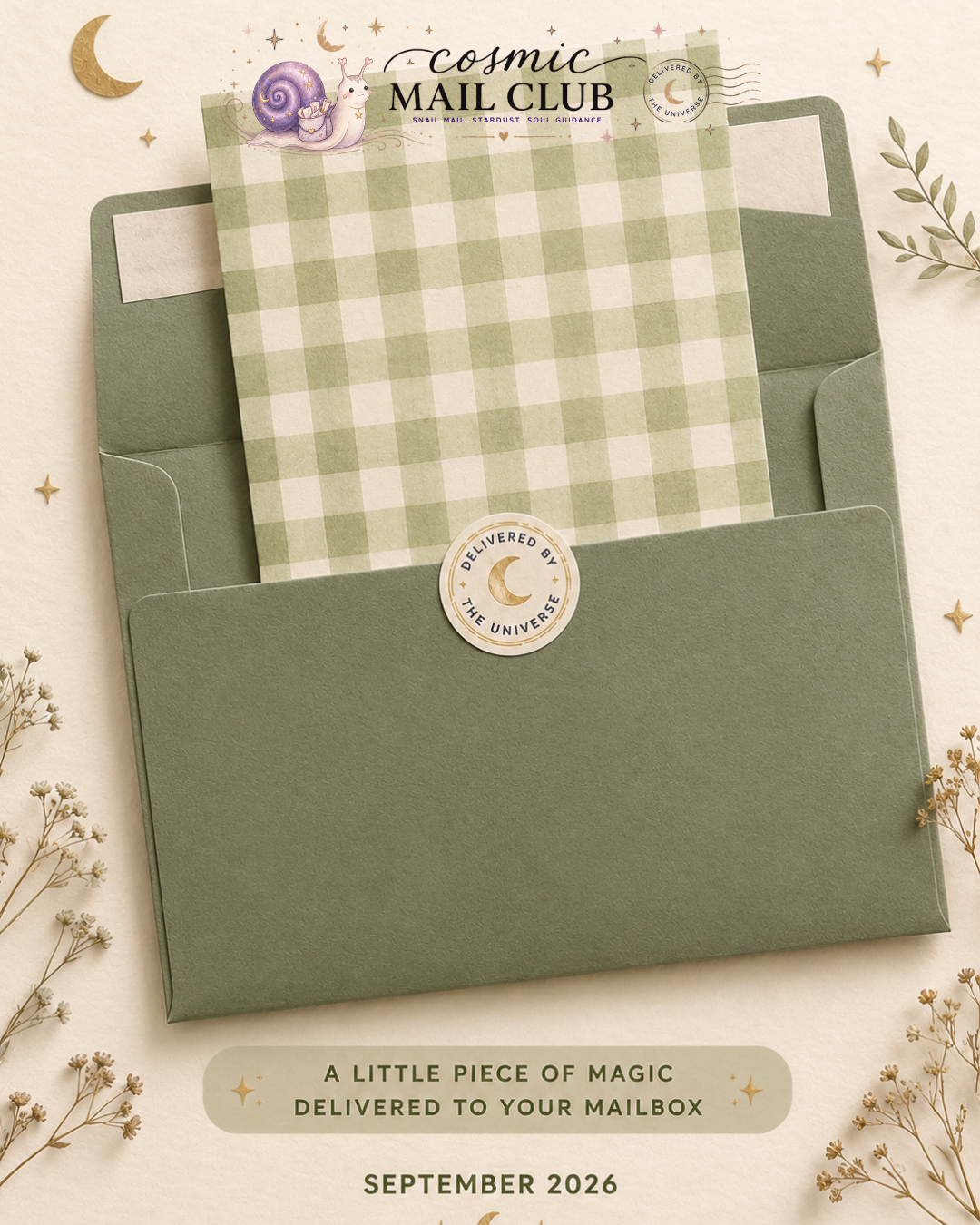 Cosmic Mail Club Monthly Subscription U.S.
