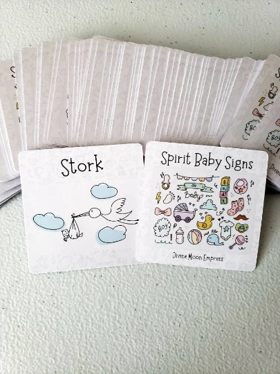 Spirit Baby Signs [86 cards]  2.75" x 2.75" mini deck **PRE-ORDER**